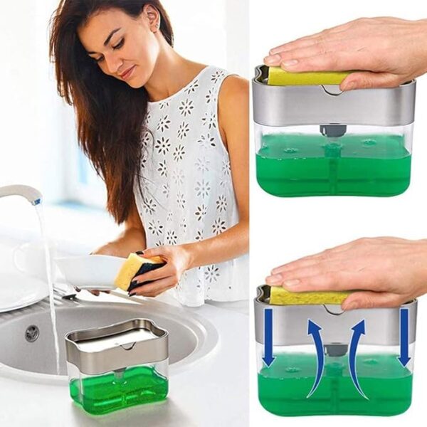 Soap Pump Dispenser 2 in 1 - Image 2