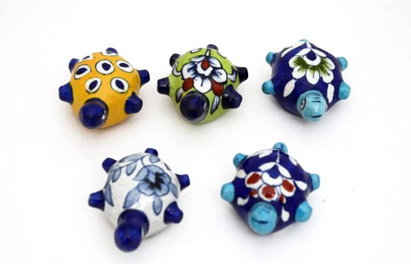 Ceramic Tortoise Paper Weight Pack of 5 - Image 8