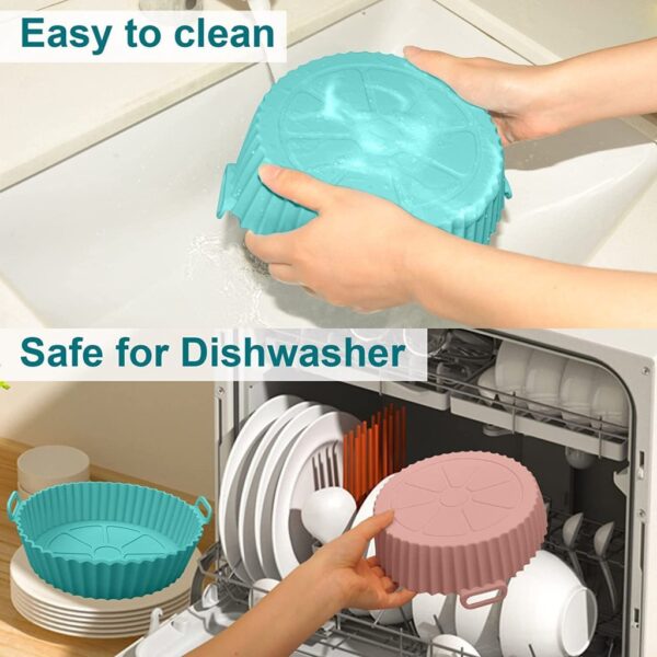 Air Fryer Silicone Pot 1pcs Kitchenware - Image 4