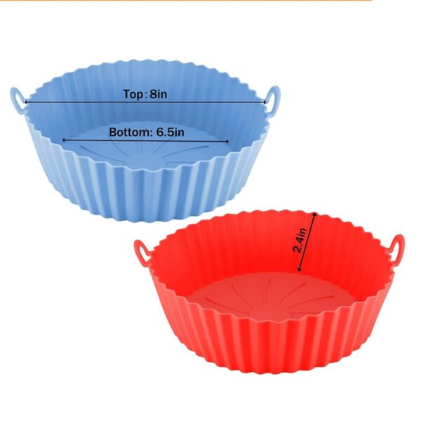 Air Fryer Silicone Pot 1pcs Kitchenware - Image 9