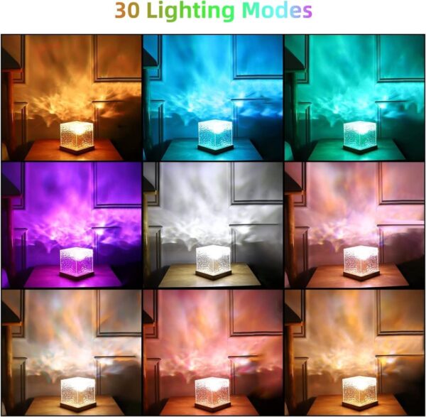 Ocean Wave Water Ripple Lamp Home Improvement - Image 7