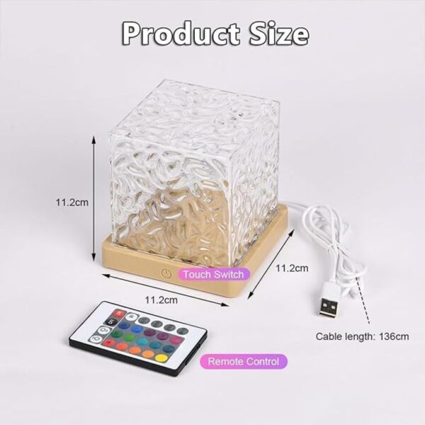 Ocean Wave Water Ripple Lamp Home Improvement - Image 9