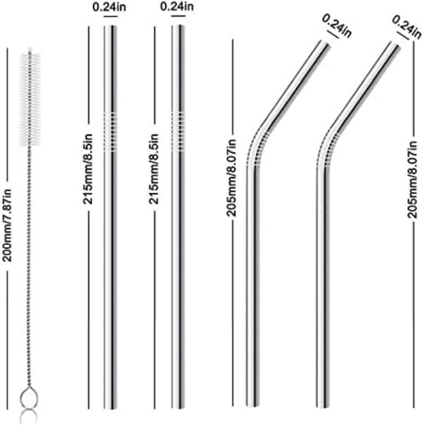 Steel Straw Drinking Home & Kitchen - Image 8